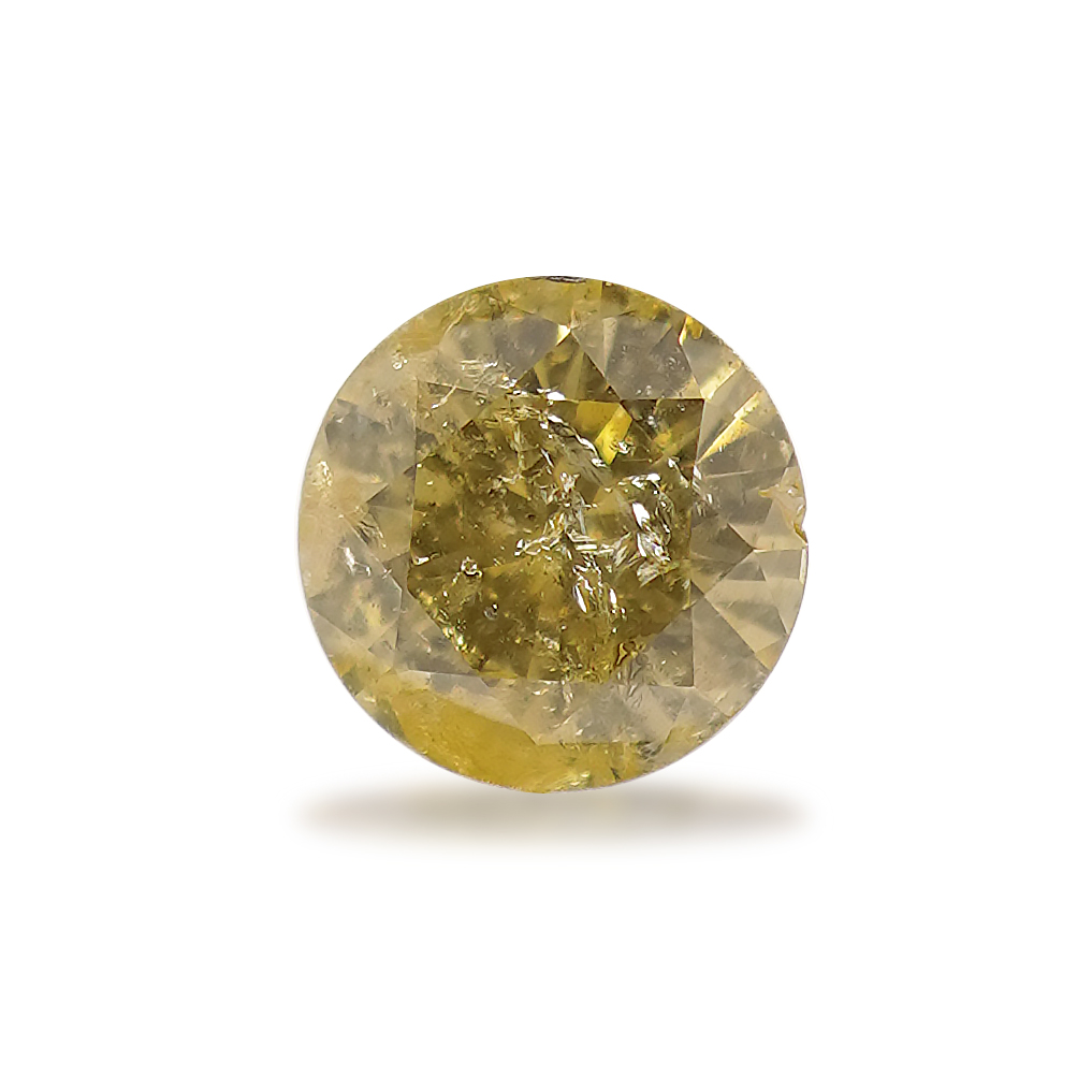 FANCY INTENSE YELLOW 0.70ct CU/RT2101/GIA - 宝石ルース、裸石